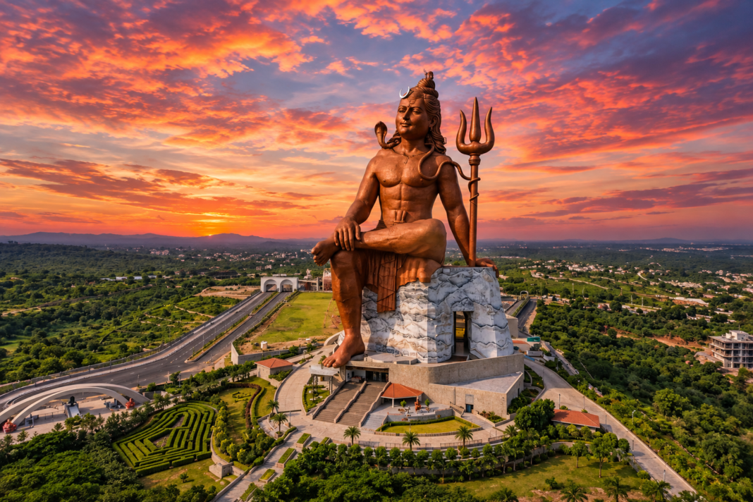 statue of belief (vishwas swaroopam) nathdwara