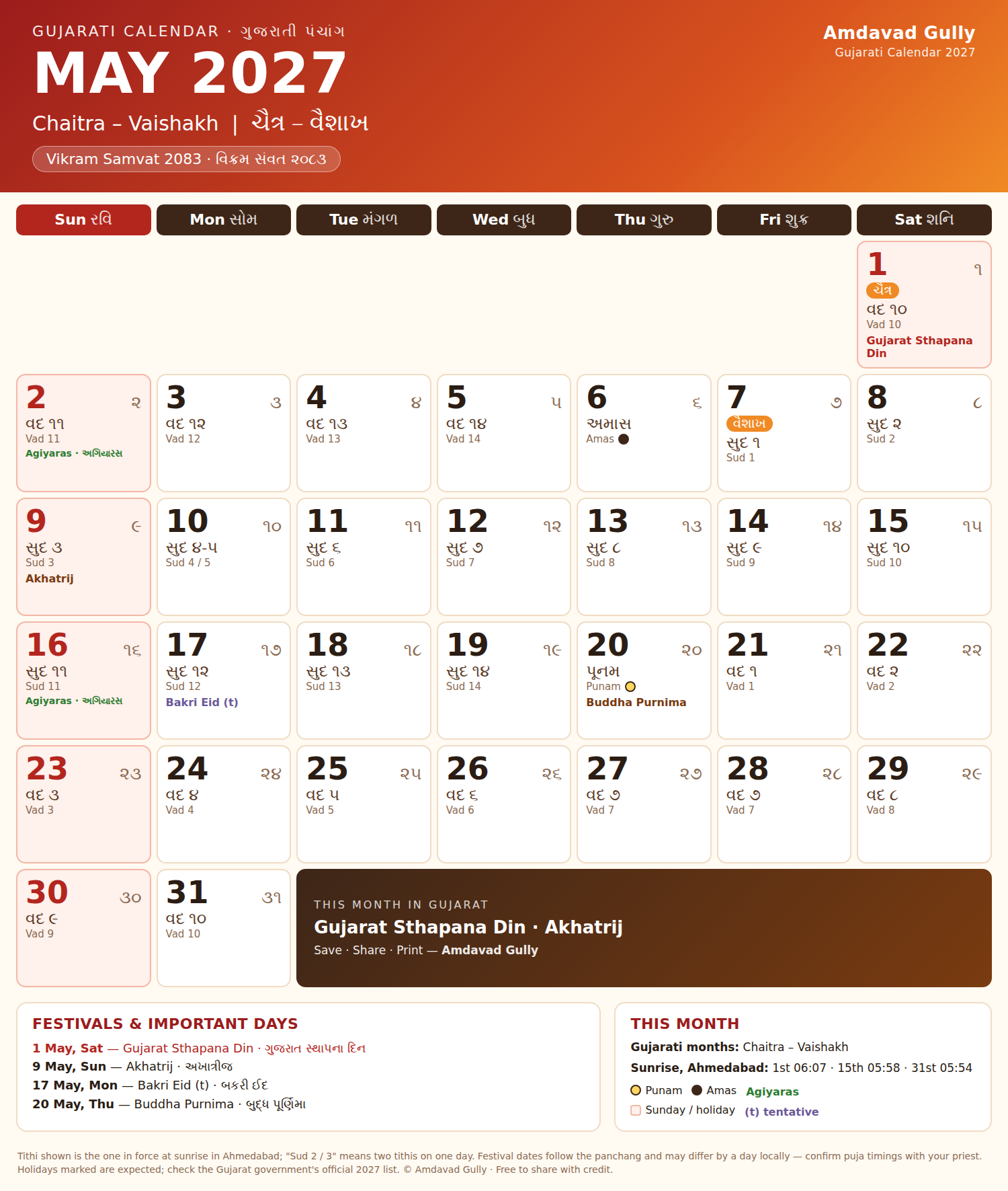 gujarati-calendar-2027-may-2027