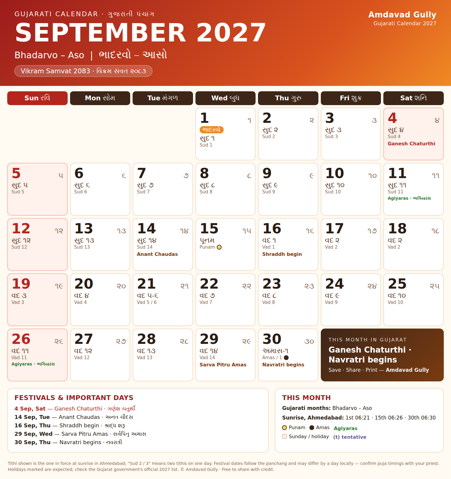 gujarati-calendar-2027-september-2027